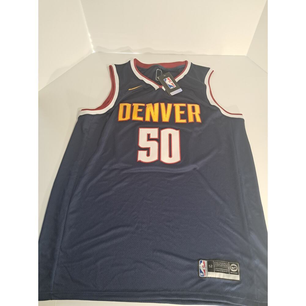 Denver Nuggets #50 Aaron Gordon Navy Swingman Jersey - Icon Edition L